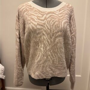 Anthropologie Pilcro Animal Eyelash Sweater